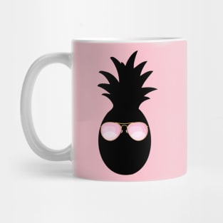 Pineapple man- pink sun glasses Mug